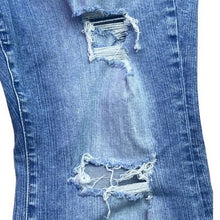 Load image into Gallery viewer, Torrid Jeans Womens 16R Distressed Thrashed Flare Leg Grunge Stretch Streetwear