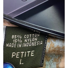 Load image into Gallery viewer, Eddie Bauer Shirt Womens Large Bloomcore AOP Career Office Mature Everyday