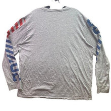 Load image into Gallery viewer, PRPS Shirt Mens 3XL Bruised Never Broken Spell Out AOP Sleeve Hits Streetwear