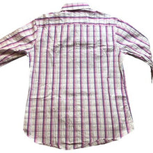 Load image into Gallery viewer, Bugatchi Shirt Mens Large Plaid Preppy Academia Career Office Everyday