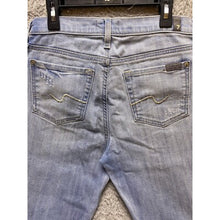 Load image into Gallery viewer, 7 For All Mankind Jeans Womens 26 Distressed Denim Pants Ripped Light Wash