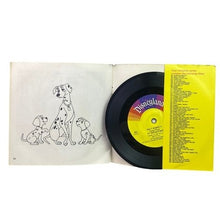 Load image into Gallery viewer, 1965 101 Dalmatians Disneyland Record and Book 305 Vinyl 33 1/3 RPM