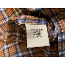 Load image into Gallery viewer, Bugatchi Shirt Mens Extra Large Long Sleeve Plaid Button Down Academia Preppy