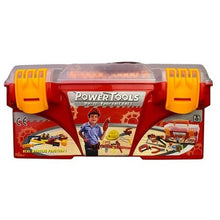 Load image into Gallery viewer, Pretend Play Toolbox Tools Playset Construction Toy Educational Sensory 26 Pcs.