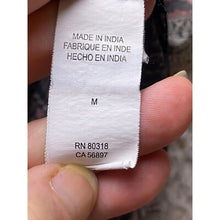 Load image into Gallery viewer, Lucky Brand Blouse Womens Medium Whimsigoth Floral Flowy Oversized Boho Bohemian