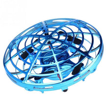 Load image into Gallery viewer, Mini UFO Hand Controlled Quadcopter (Blue)