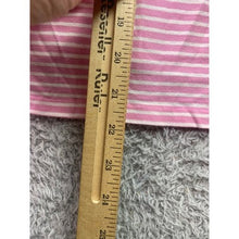 Load image into Gallery viewer, Polo Ralph Lauren Shirt Womens Large Pink Striped V-Neck Preppy Academia Mature