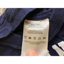 Load image into Gallery viewer, Penn State Shirt Womens Small Nike College Spell Out Center Swoosh Navy Blue