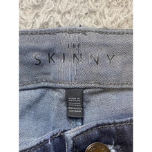 Load image into Gallery viewer, White House Black Market Jeans Womens 2 Distressed Glitter Dark Skinny Ladies