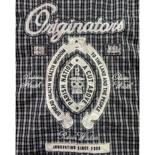 Load image into Gallery viewer, Parish Nation Shirt Mens 4XL Embroidered Y2K Hip Hop Grunge Plaid Button Down