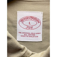 Load image into Gallery viewer, Brooks Brothers Shirts Mens Large Button Down Long Sleeve Casual Khaki Preppy