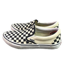 Load image into Gallery viewer, Vans Classics Sneakers Mens 9.5 Checkerboard Shoes Slip-Ons Skate Skateboard
