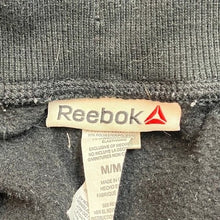 Load image into Gallery viewer, Reebok Sweatpants Mens Medium Jogger Activewear Training Gym SpellOut Logo Black