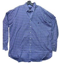 Load image into Gallery viewer, Ralph Lauren Shirt Mens Extra Large Gingham Preppy Academia Oversized Career