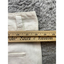 Load image into Gallery viewer, DKNY Jeans Womens 12 White Cargo Costal Beachy Travel Career Mature Preppy