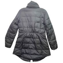 Load image into Gallery viewer, Gap Jacket Womens Medium Black Puffer Coat Quilted Lightweight Full Zip Snaps