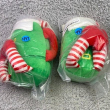 Load image into Gallery viewer, Elf Dog Toy Plush Squeaker Christmas 6.5"