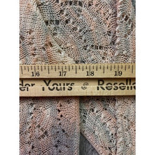 Load image into Gallery viewer, Soft Surroundings Sweater Womens Medium Lace Beachy Coastal Preppy Academia