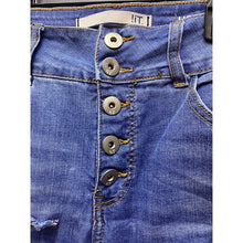 Load image into Gallery viewer, Helena Jeans Womens 16 Distressed High Rise Skinny Button Fly Distressed