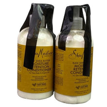 Load image into Gallery viewer, Shea Moisture Raw Shea Butter Moisture Retention Conditioner 13 oz 2 Pack