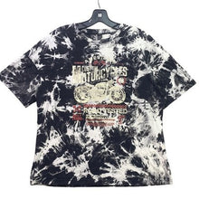 Load image into Gallery viewer, SHEIN Shirt Womens Large Tie-Dye Motorcycle Grunge Everyday Streetwear AOP