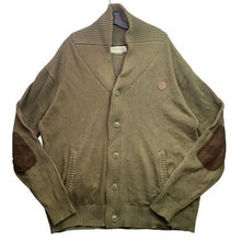 Load image into Gallery viewer, Parish Nation Sweater Mens 4XL Cardigan Preppy Grandpacore Elbow Patches
