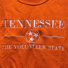 Load image into Gallery viewer, Tennessee Sweatshirt Mens Small Orange Spell Out Volunteer State Pullover