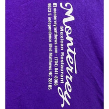 Load image into Gallery viewer, Cinco De Mayo Shirt Mens Large Tequila Worm Purple Advertisement Spell Out