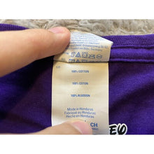 Load image into Gallery viewer, Disney Haunted Mansion Shirt Womens Small Foolish Mortals Purple Short Sleeve