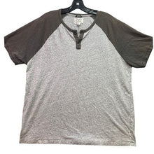 Load image into Gallery viewer, Lucky Brand Shirt Mens Extra Large Raglan Henley Grunge Everyday Streetwear