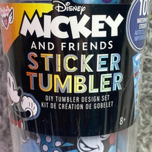 Load image into Gallery viewer, Disney Mickey Mouse Tumbler Sticker DIY Kit 100 Waterproof Charm BPA Free
