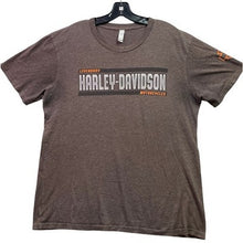 Load image into Gallery viewer, Harley Davidson Shirt Mens Large Corpus Christi Motorcycle Spell Out Grunge