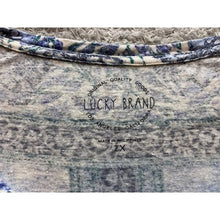 Load image into Gallery viewer, Lucky Brand Shirt Womens 2XL Floral Bloomcore AOP Boho Flowy Mature