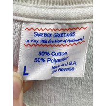 Load image into Gallery viewer, Vintage Shoebox Greetings Shirt Mens Large Single Stitch Spell Out Streetwear