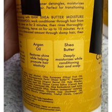 Load image into Gallery viewer, Shea Moisture Raw Shea Butter Moisture Retention Conditioner 13 oz 2 Pack