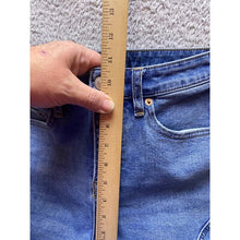 Load image into Gallery viewer, Free People Jeans Womens 27 (30x27) Blue Curvy Frayed Cuff-Off Raw Hem Cuff