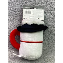 Load image into Gallery viewer, Snowman Dog Toy Plush Squeaker Christmas 6.5" Tall