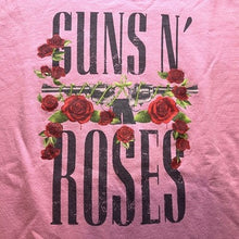 Load image into Gallery viewer, Guns N' Roses Sweatshirt Womens Extra Large Pink Oversized Baggy Spellout