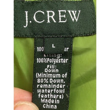 Load image into Gallery viewer, J.Crew Puffer Vest Mens Feather Down Outdoors Layer Gorpcore Utility Streetwear