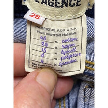 Load image into Gallery viewer, L'AGENCE Jeans Womens Size 28 High Rise Slim Fit Denim Dark Wash Comfort Stretch