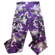 Load image into Gallery viewer, Rothco BDU Pants Mens Small 30x30 Purple Camoflauge Utility Gorpcore Tactical