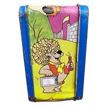Load image into Gallery viewer, Vintage 1971 Hanna Barbera Hair Bear Bunch Lunchbox & Thermos Cartoon