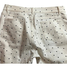 Load image into Gallery viewer, Tyler Boe Pants Womens 8 Polka-A-Dot Preppy Academia Festival Stretch Everyday