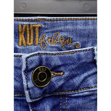 Load image into Gallery viewer, Kut From The Kloth Jeans Womens 6 Denim Flared Mid Rise Comfort Stretch Academia