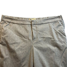 Load image into Gallery viewer, Democracy Pants Womens 18W Stripe Mature Career Office High Rise Everyday