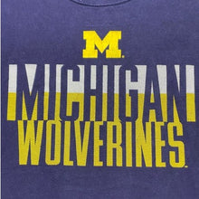 Load image into Gallery viewer, Michigan Wolverines Shirt Mens 2XL Spell Out Athletic Athleisure College