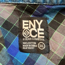 Load image into Gallery viewer, ENYCE Shirt Mens 3XL Plaid Preppy Academia Office Career Everyday Streetwear
