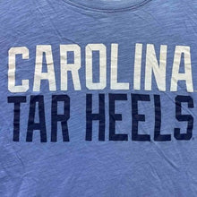 Load image into Gallery viewer, Carolina Tar Heels Shirt Mens Medium Blue UNC University Spell Out Academia