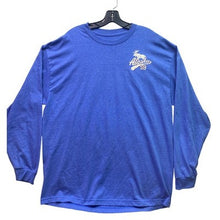 Load image into Gallery viewer, Alaska Shirt Mens Extra Large Blue Spell Out Moose Long Sleeve Everyday
