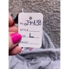 Load image into Gallery viewer, Cute Cat Shirt Womens Large Pink Bow Glitter Academia Streetwear Long Sleeve